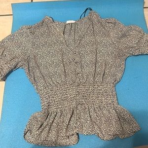 Leopard blouse